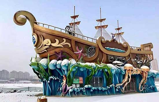 湖南聚脲噴涂機(jī) H5600型 泡沫雕塑表面硬化處理 AB料輸出(圖3) 泡沫雕塑硬化噴涂聚脲效果