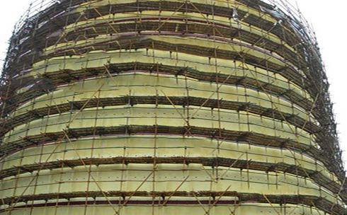 糧庫(kù)聚氨酯噴涂保溫 低溫隔熱(圖1) 糧庫(kù)聚氨酯噴涂保溫