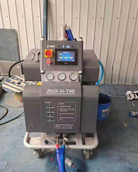 罐體防腐噴涂機(jī)(圖1) T40罐體防腐噴涂機(jī)